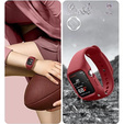 Ремень + чехол Suritch для Apple Watch 4/5/6/7/8/SE 44/45mm, красная