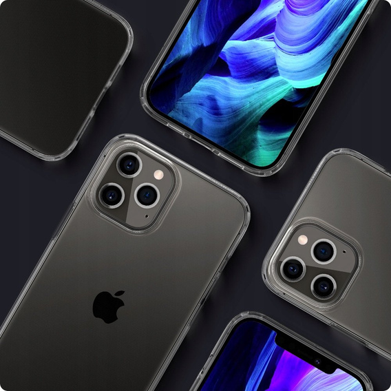 Чехол Spigen до iPhone 12/12 Pro, Liquid Crystal, прозрачный