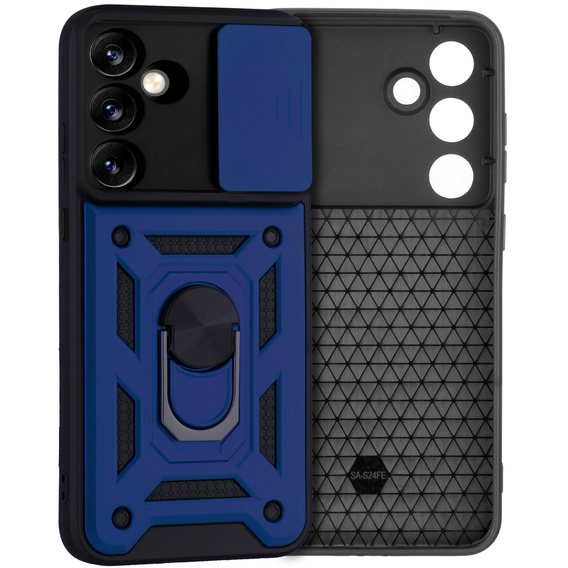 Чохол NOX Camera Slide Samsung Galaxy S24 FE, CamShield Slide, м'яти