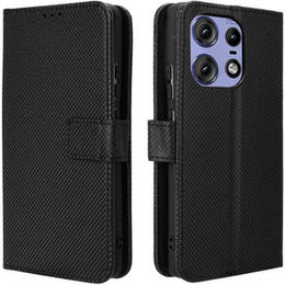 Чохол-книжка для Motorola Edge 50 Pro, Wallet Smart Magnet, чорний