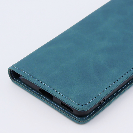 Чехол для Xiaomi 13 lite, ERBORD Vintage, бумажник с клапаном, синий