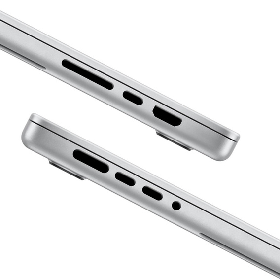 Набор заглушек ENKAY для MacBook Pro 14.2 (A2442) / 16.2 (A2485), Black