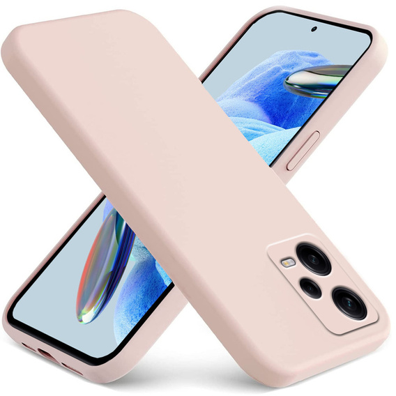 Чoхол до Xiaomi Redmi Note 12 Pro+ 5G, Silicone Lite, рожевий