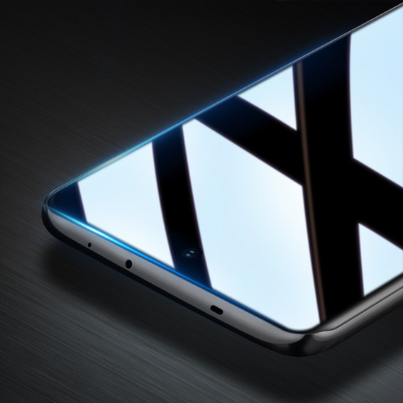 Загартоване скло для OnePlus 12R, Dux Ducis на весь екран, чорна рамка