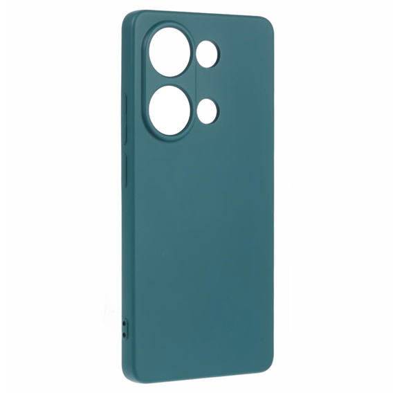Чoхол до Xiaomi Redmi Note 13 Pro 4G / Xiaomi Redmi Note 14S / Xiaomi Poco M6 Pro 4G, Silicone Lite, темно-зелений