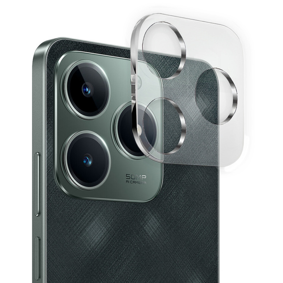 Загартоване скло камери для Realme C61, прозорий