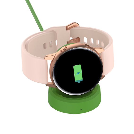 Индукционное зарядное устройство для Samsung Galaxy Watch 4 / 5 / 5 Pro, Green