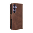 Откидной чехол для Samsung Galaxy S25 FE, Card Slot, коричневый