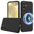 Чехол до Samsung Galaxy S24 FE, Silicone MagSafe, чёрный