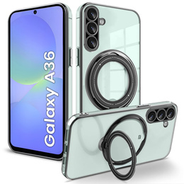 Магнитный чехол для Samsung Galaxy A36 5G, для MagSafe, чёрный