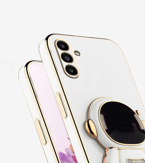 Чехол до Samsung Galaxy A36 5G, Astronaut, белый