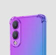 Чехол для Samsung Galaxy S25 Edge, Gradient Dropproof, Фиолетовый / синий