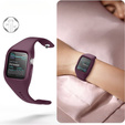 Ремень + чехол Suritch для Apple Watch 4/5/6/7/8/SE 44/45mm, бордовый