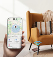 Магнитный кошелек с функцией определения местоположения, NFC и подставкой для iPhone 16 Pro