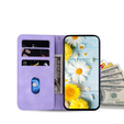 Откидной чехол для Oppo A60, Lily Flower, фиолетовый
