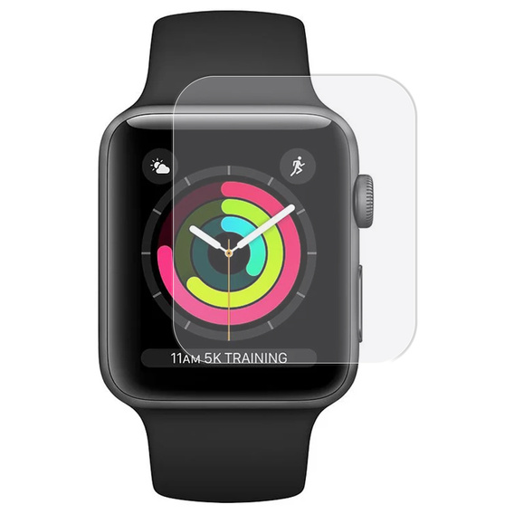 3x ERBORD Гідрогелева фольга для Apple Watch 1/2/3 38mm
