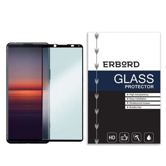Закаленное стекло 3D ERBORD до Sony Xperia 5 II - Black