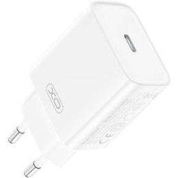 Сетевое зарядное устройство XO CE15 20W, USB-C, белый