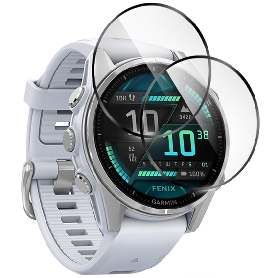 2x Гібридне скло ERBORD для Garmin Fenix 8 43mm