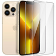 2x Загартоване скло для iPhone 13/13 Pro, ERBORD 9H Hard Glass на екрані