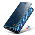 Флип-кейс CASEME для Samsung Galaxy S9+ Plus, Waxy Textured, синий