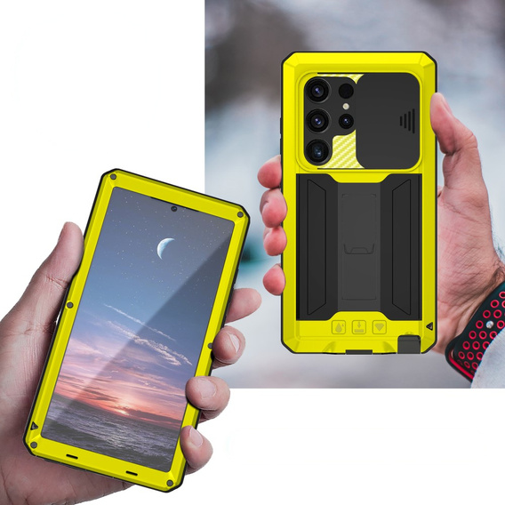 Броньований чохол для Samsung Galaxy S25 Ultra, R-JUST, жовтий
