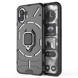 Чехол до Nothing Phone 2, Kickstand Ring, чёрный