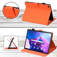 Чехол для Lenovo Tab M10 Plus 10.6 Gen 3, с клапаном, animal, оранжевый