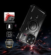 Броньований чохол для iPhone 14 Pro Max, Dexnor Full Body for MagSafe, чорний