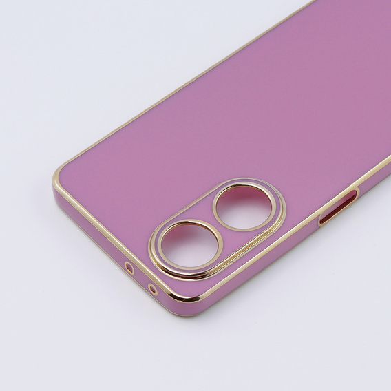 Чохол для Oppo A98 5G, Glamour CamShield, фіолетовий
