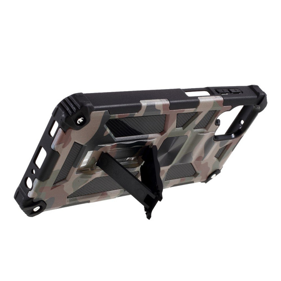 Чoхол до Samsung Galaxy A12 / M12 / A12 2021, Armor Kickstand, зелений