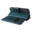 Фліп-чохол для Samsung Galaxy A55 5G, 10 Card Slots Wallet, зелений