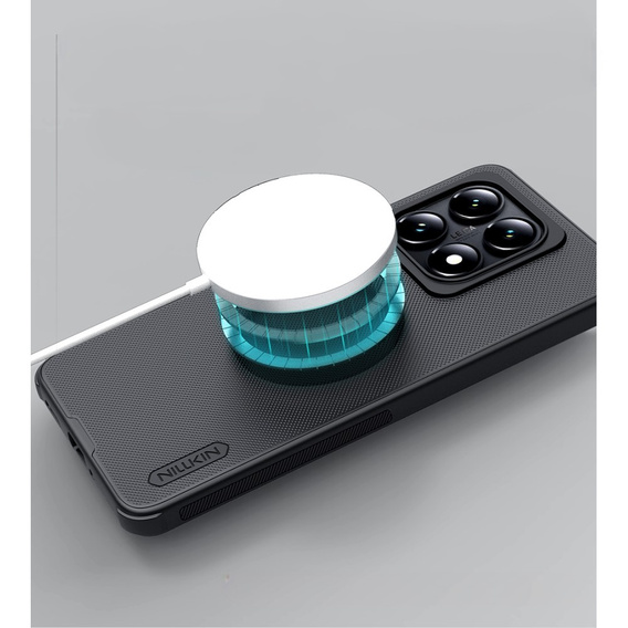 Чохол NILLKIN для Xiaomi 14T, Frosted Shield, для MagSafe, чорний