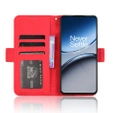 Футляр з клапаном для OnePlus Nord 4, Card Slot, червоний