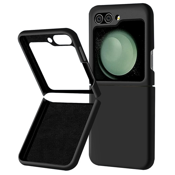 Силиконовый чехол для Samsung Galaxy Z Flip5 5G, чёрный