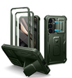 Броньований чохол для Samsung Galaxy S25, Dexnor Full Body (Two Frames), зелений