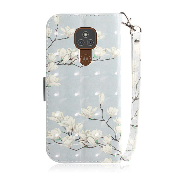 Чoхол Wallet до Motorola Moto G9 Play/E7 Plus, Flower Branch
