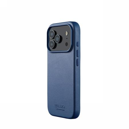 чехол Mujjo Кожаный до iPhone 14 Pro, MagSafe, Black