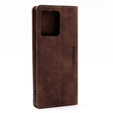 Чохол для Motorola Edge 40, ERBORD Vintage, гаманець з клапаном, кава