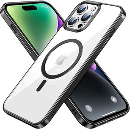 Чoхол до iPhone 14 Pro, ERBORD Hybrid MagSafe Case, чорний