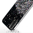 Чехол до Huawei P Smart 2021/Y7A, Glittery, чёрный