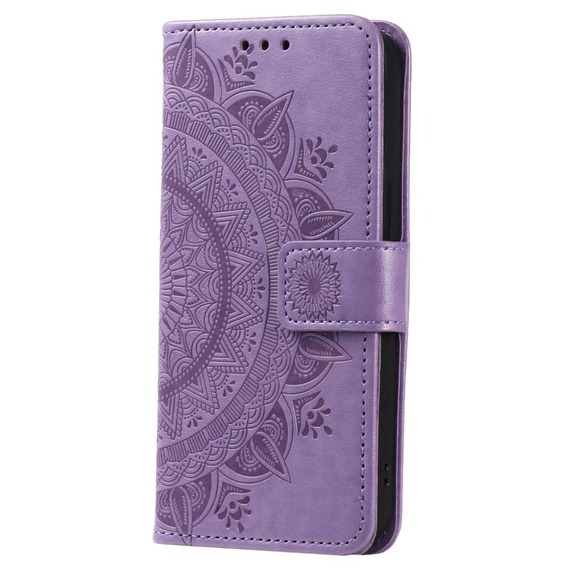 Откидной чехол для Xiaomi Redmi Note 12 4G, Mandala, фиолетовый