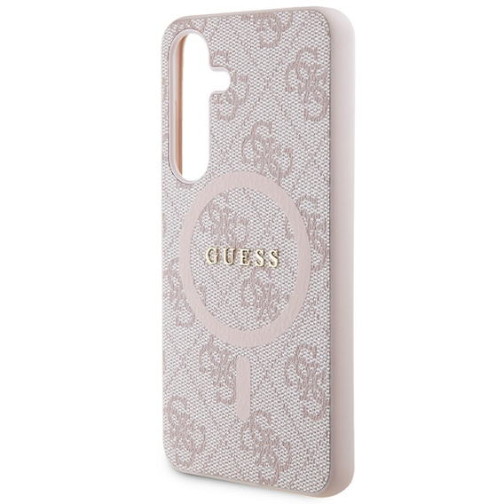 Чехол Guess HC MagSafe PU 4G Ring Classic Logo для Samsung Galaxy S24
