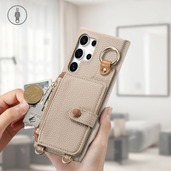 Чoхол до Samsung Galaxy S25 Ultra, GKK Leather, чорний