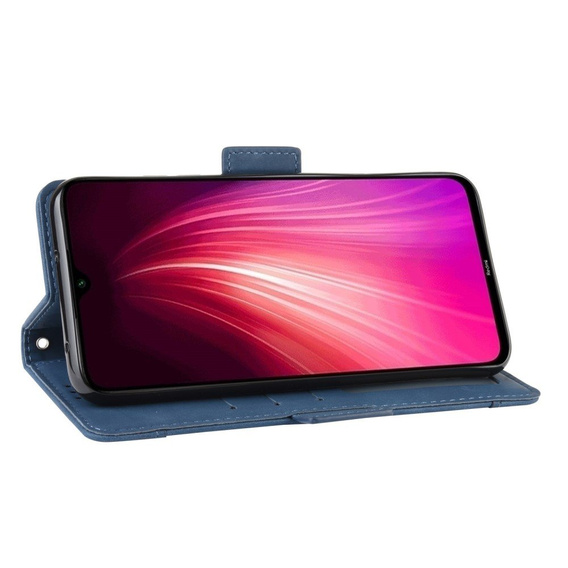 Откидной чехол для Xiaomi Redmi Note 8T, Card Slot, синий