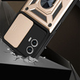 Чехол NOX Camera Slide Motorola Moto G53 5G, CamShield Slide, золото