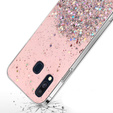 Чoхол до Samsung Galaxy A40, Glittery, рожевий