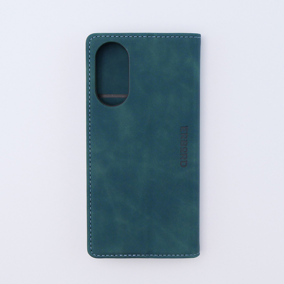 Чохол для Oppo A78 4G, ERBORD Vintage, гаманець з клапаном, м'яти