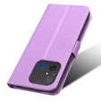 Откидной чехол для Xiaomi Redmi 12C, Wallet, Smart Magnet, фиолетовый