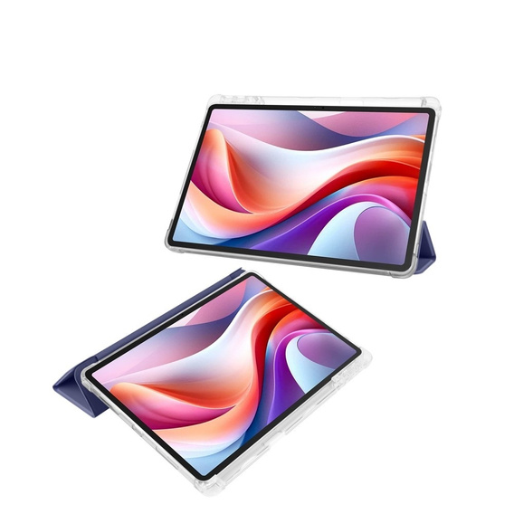 Чохол для Lenovo Tab M11, Smartcase Hybrid, з місцем для стилуса, темно-синій